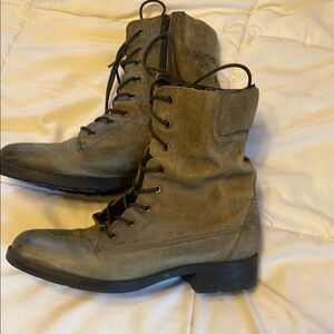 Aldo Olive Combat Boots